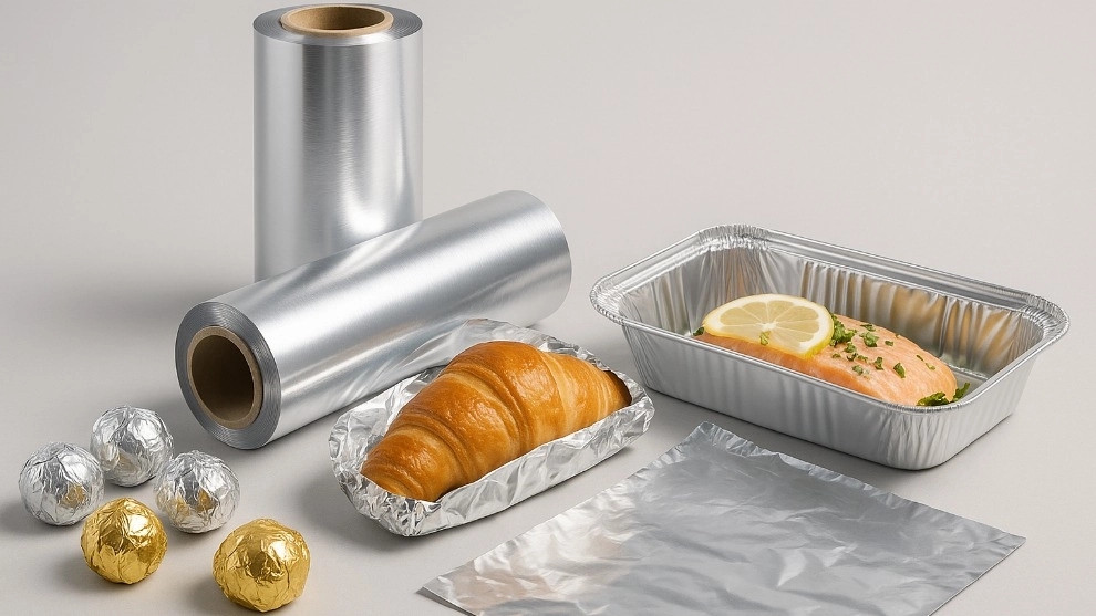Production of Aluminum Foil Packaging Food Industry in Tehran