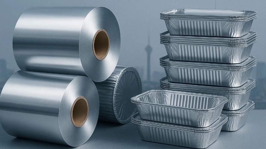 Production of disposable aluminum foil in Tehran Production of disposable aluminum foil in Tehran